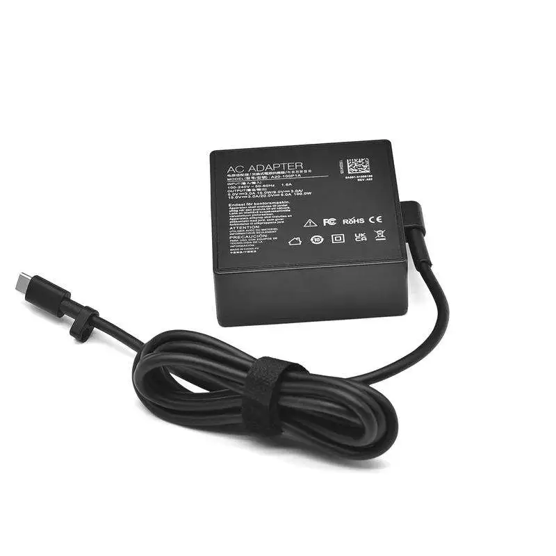Asus ラップトップ用 100W Type-C PD USB C 電源アダプター 20V 5A