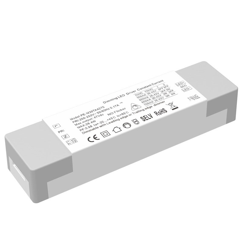 30W 定電流トライアック調光可能 LED ドライバーが最新の照明ソリューションに必須となる理由