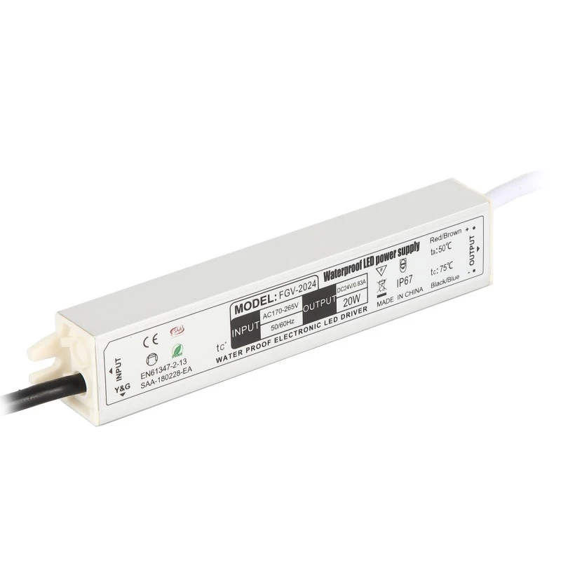 IP67防水LEDドライバーアルミスイッチング電源