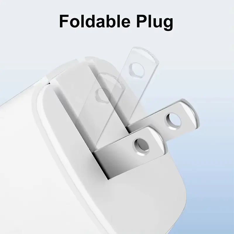 PD20W Mini Zize 充電器、折りたたみ US プラグ付き