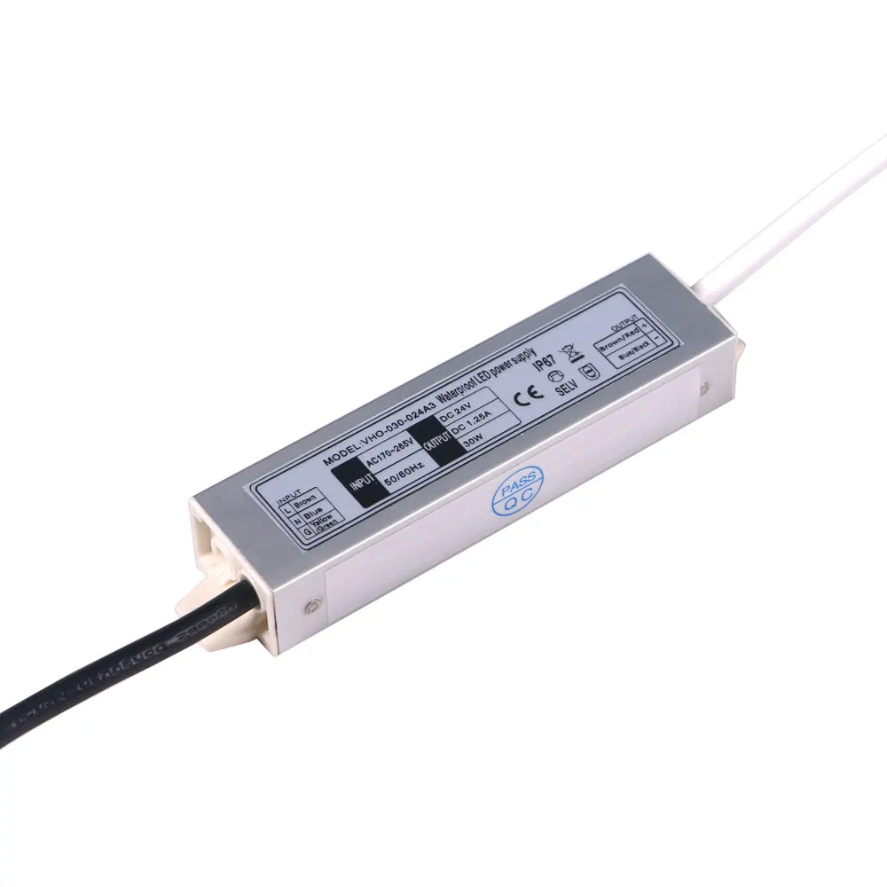 超スリムアルミニウムケーシング 36w 100-240v 電源アダプター